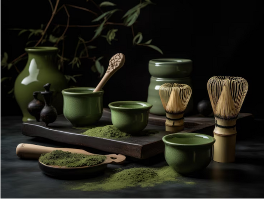 Tea (1 set Matcha Tea Ceremony Tool Set)