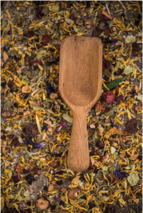 Tea (1 piece natural Wood Tea Shovel)