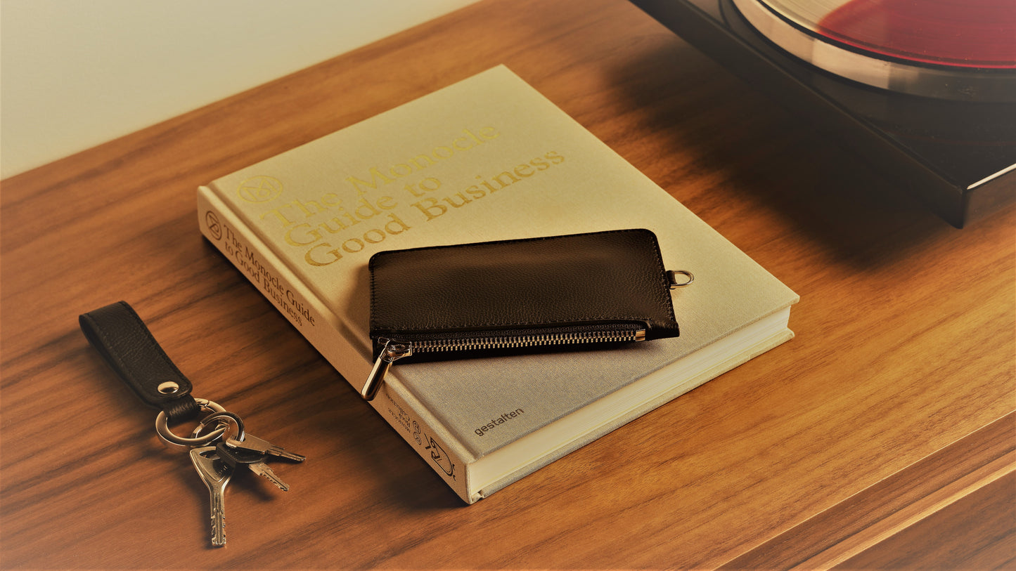 Leather Keyring and Wallet