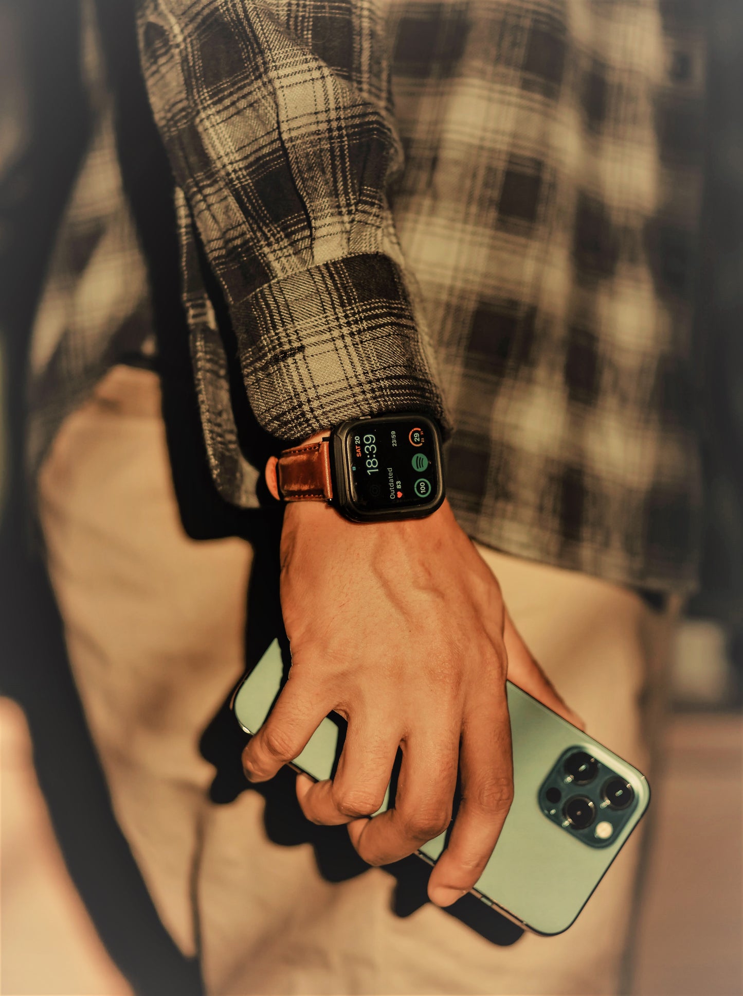 Smart Watches (DIGITAL Each) Mens. The phone is for show only.